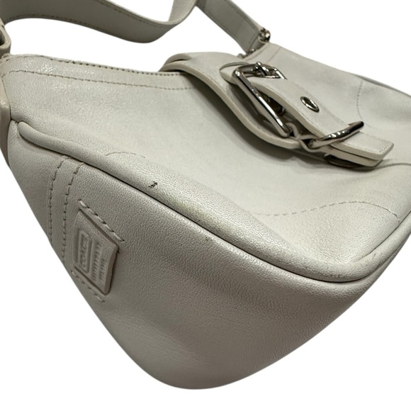 Vintage Y2K Leather Coach Baguette Bag - Picture 5 of 9